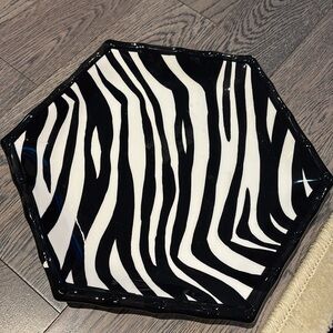 Roscher Zebra print dinner plate 1 piece